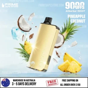 ALIBARBAR INGOT 9000 Puffs Pineapple Coconut