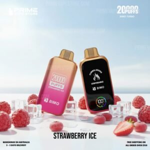 BIMO Turbo 20000 Puffs Strawberry Ice