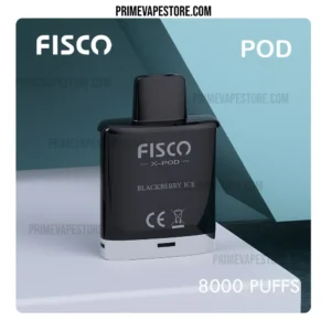 FISCO XPOD 8000 Puffs Blackberry Ice (Pod Only)