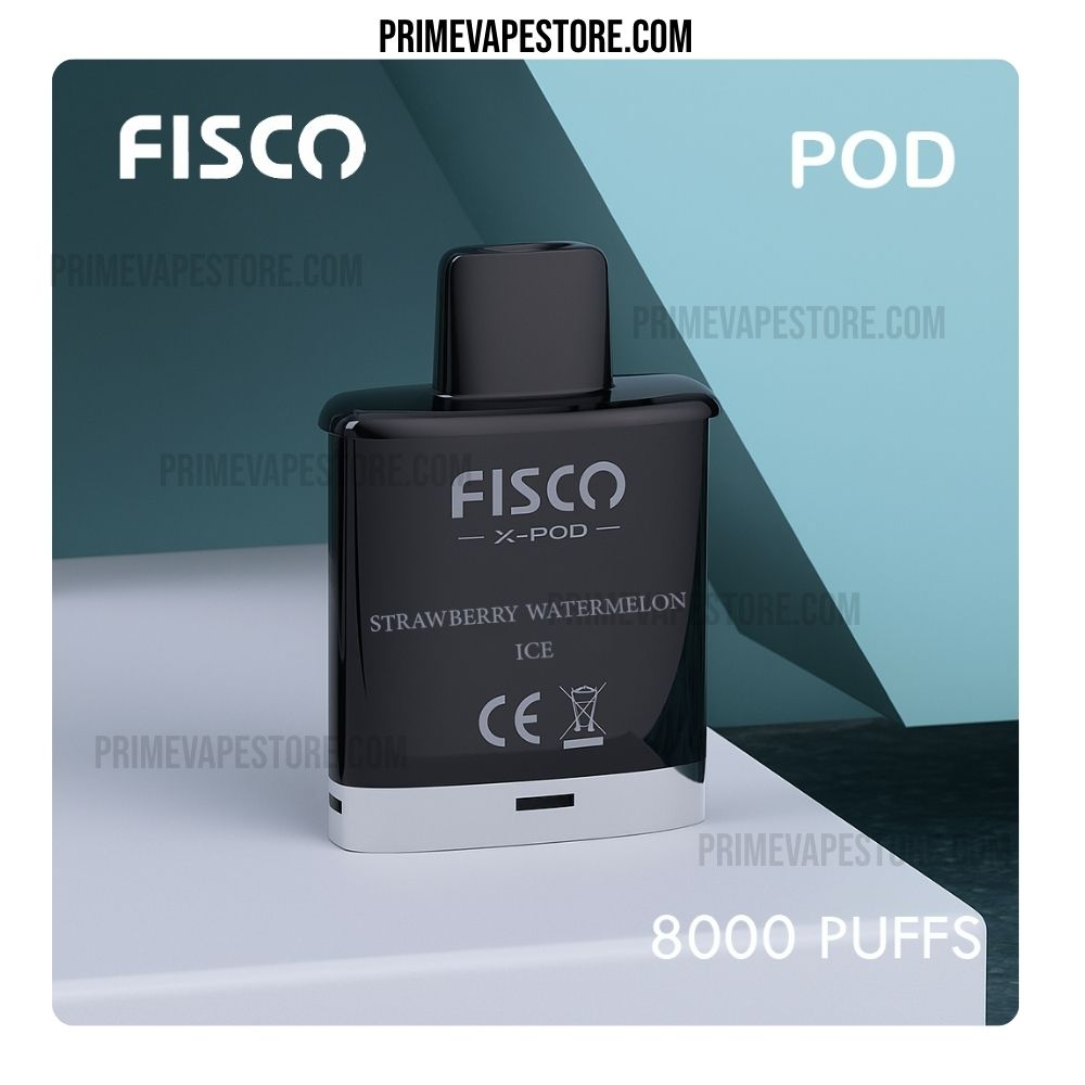 FISCO XPOD 8000 Puffs Strawberry Watermelon Ice (Pod Only)