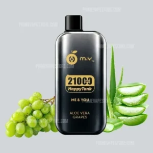HappyTank 21000 Puffs Aloe Vera Grapes (No Box)