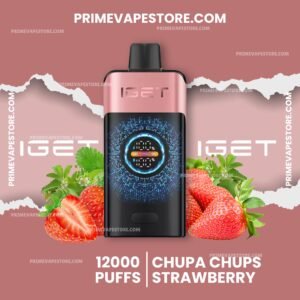 Iget One 12000 Puffs Chupa Chups Strawberry
