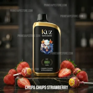KUZ Nova 16000 Puffs Chupa Chups Strawberry