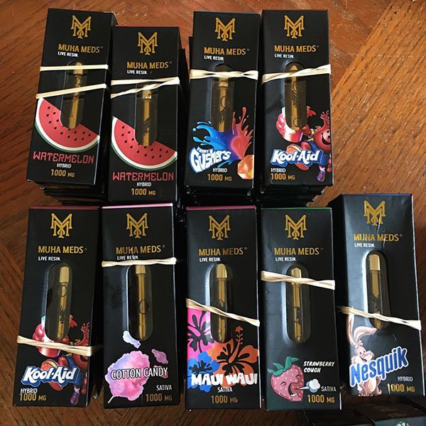 Muha Meds 1000mg Vape Carts AU