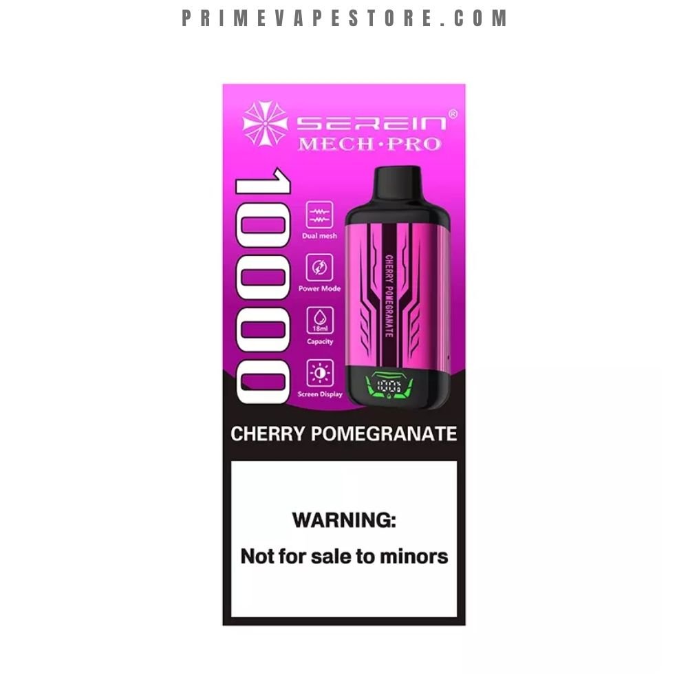 SEREIN MechPro 10000 Puffs Cherry Pomegranate - Image 2