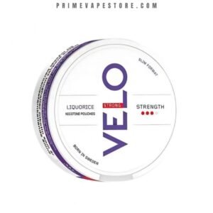 Velo Nicotine Pouches Liquorice Strong